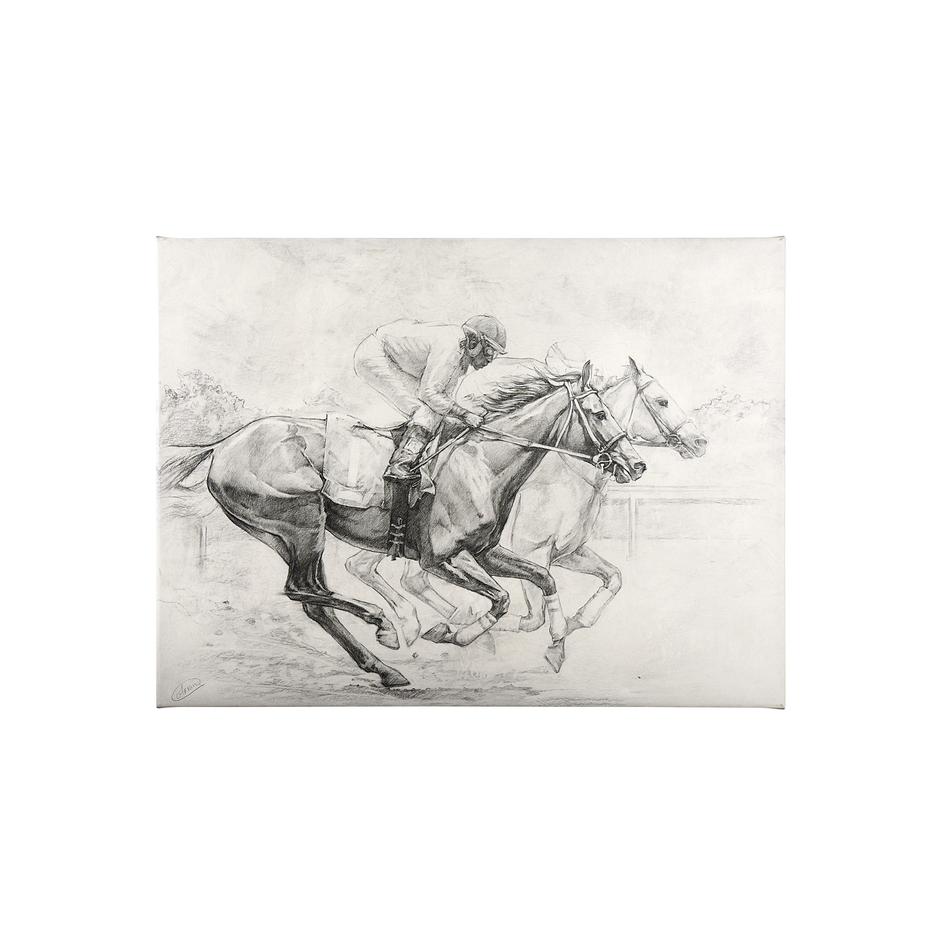 Horse Racing I (30 x 40)