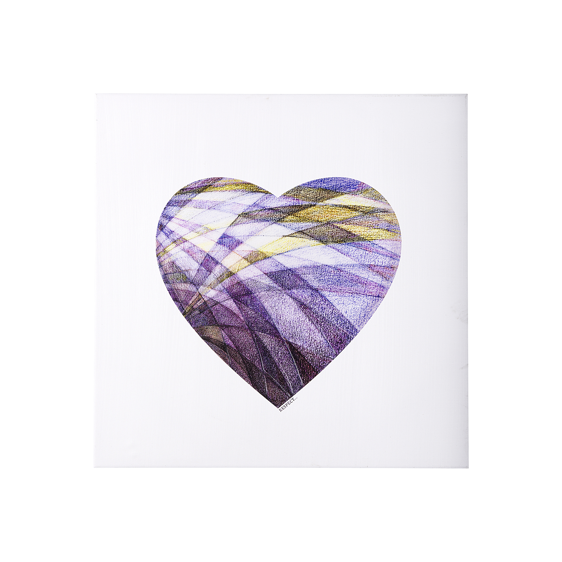 Purple Heart (30 x 30)