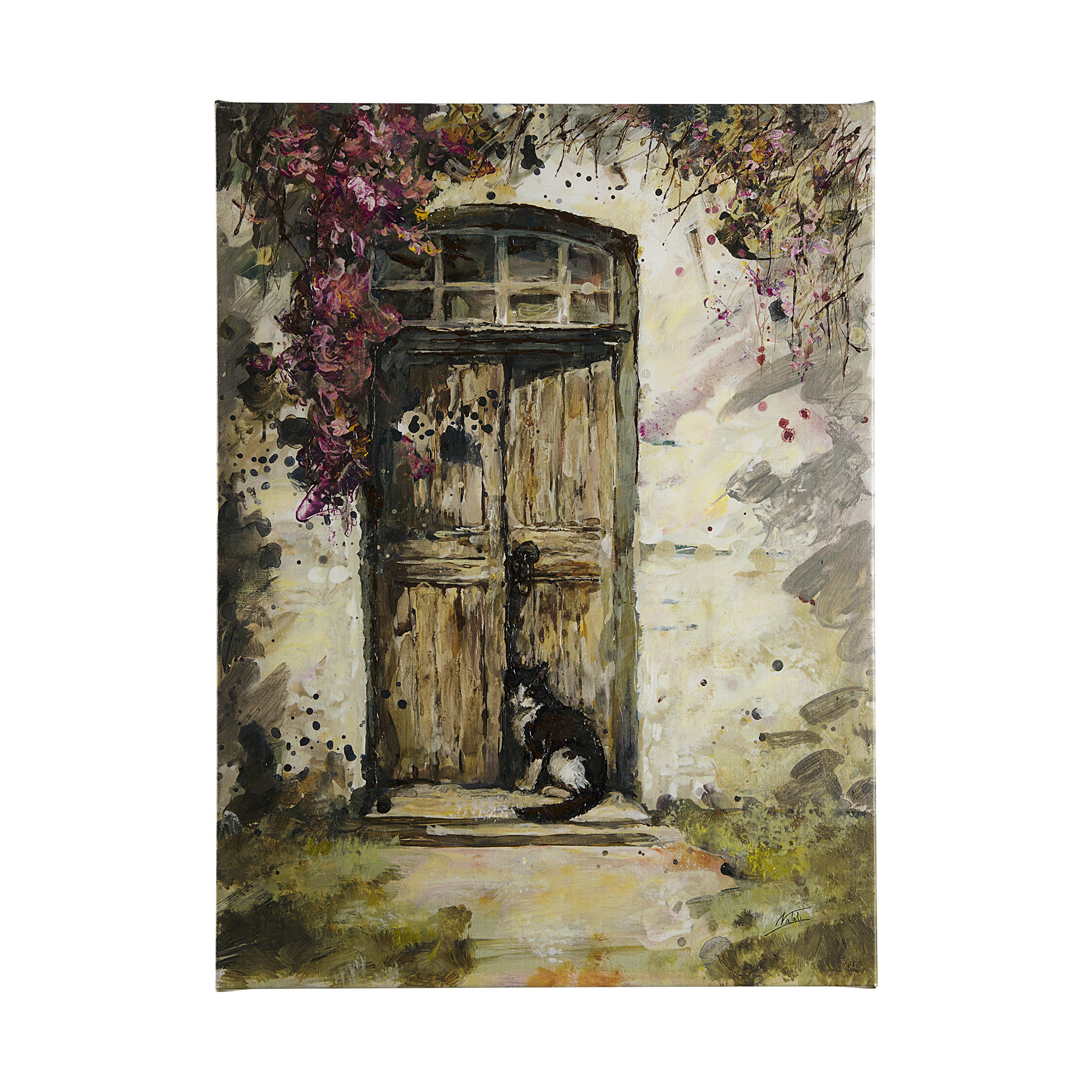 Farmhouse with Cat I (30 x 40)