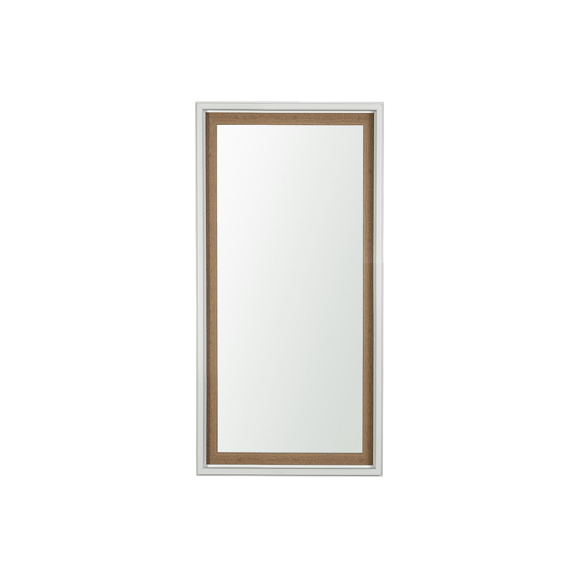 White/Brown Frame | Plain Glass