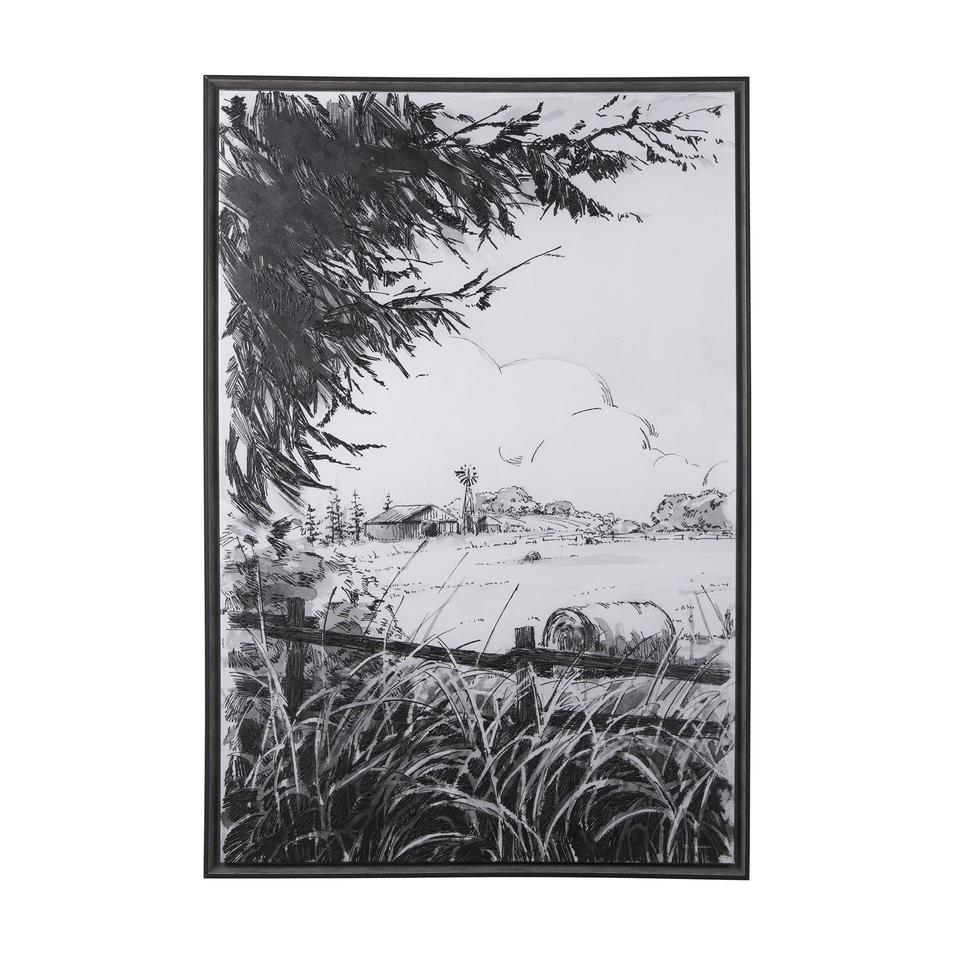 Farm View I (40 x 60)