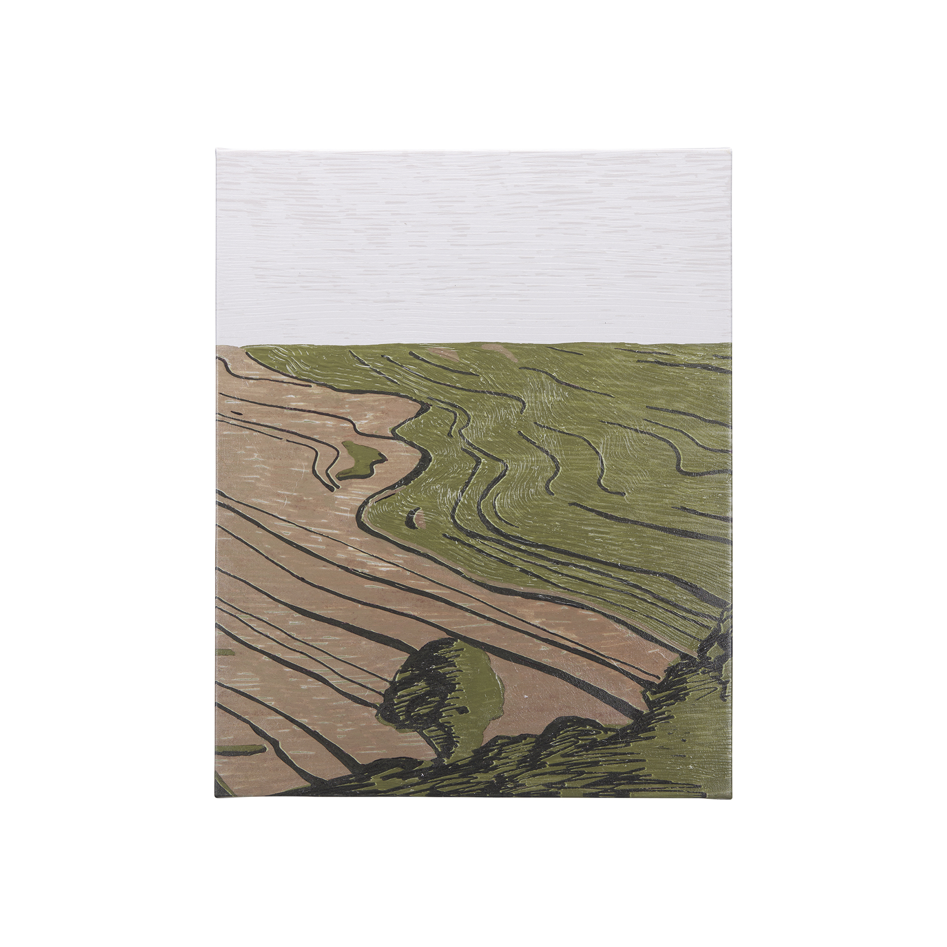 Farmland Spring II (25 x 20)