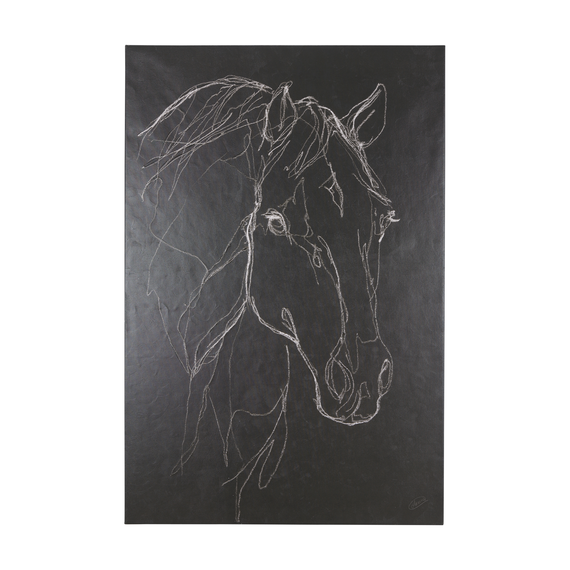 Thoroughbred Dark III (40 x 60)