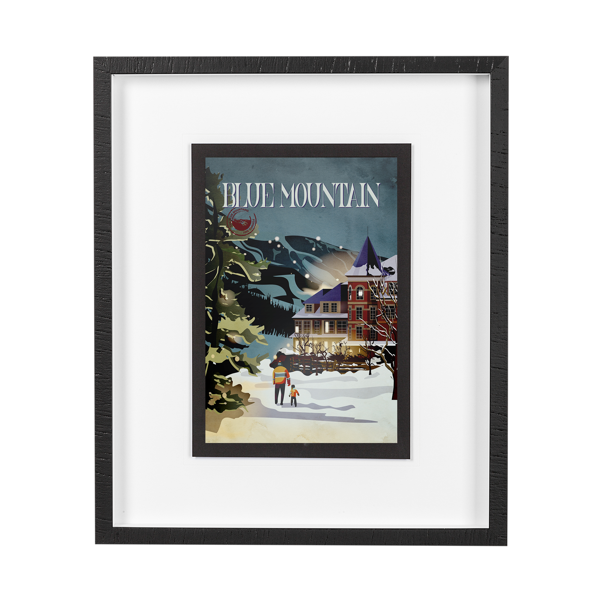 Blue Mountain Go (SM) (21 x 25)