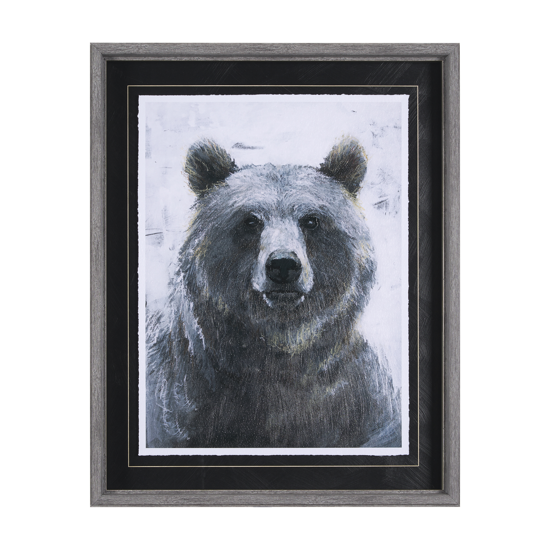 Animal Portrait III (Bear) (26 x 32)