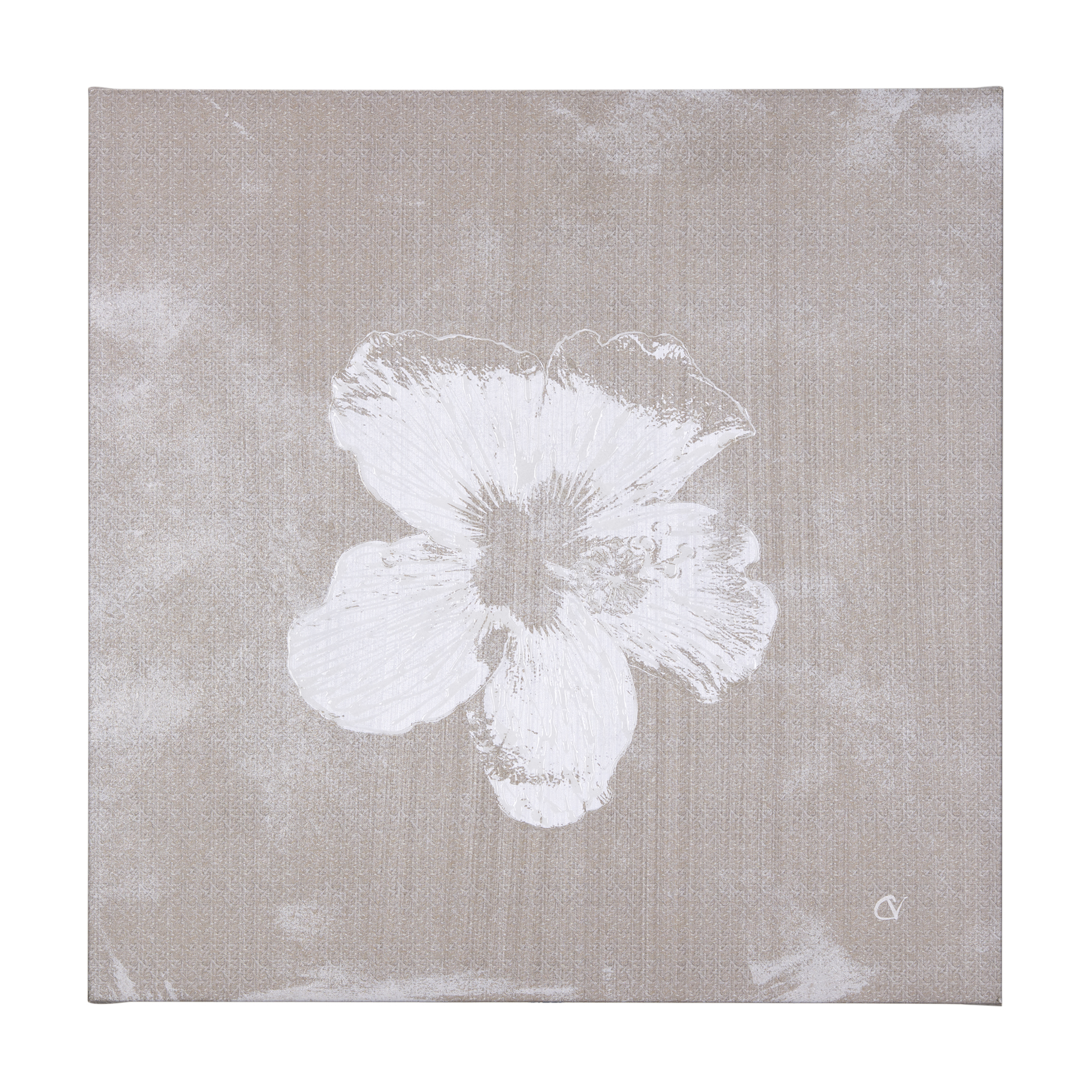 Tropical Hibiscus IV (30 x 30)