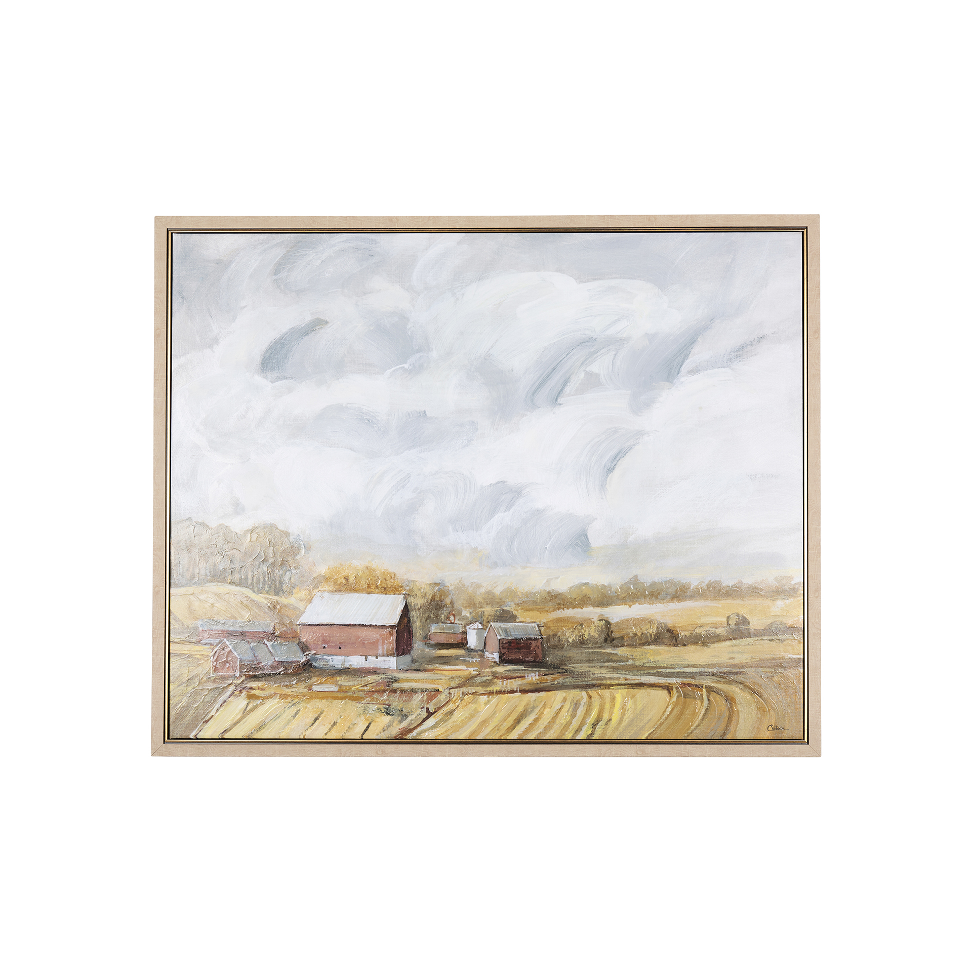 Farmland View  I (48.5 x 29.5)