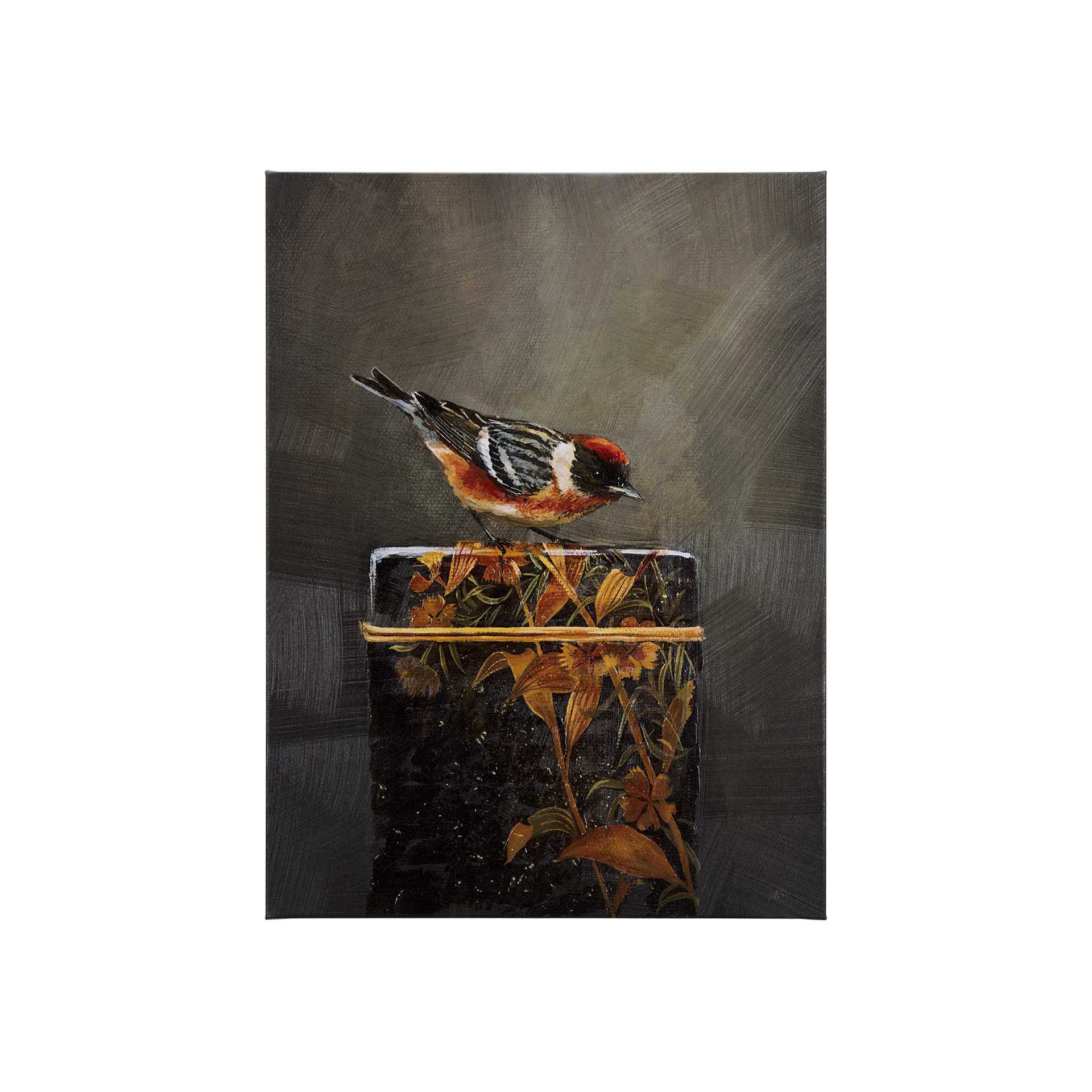 Graceful Poise III  (Bay-Breasted Warbler)(30 x 40)