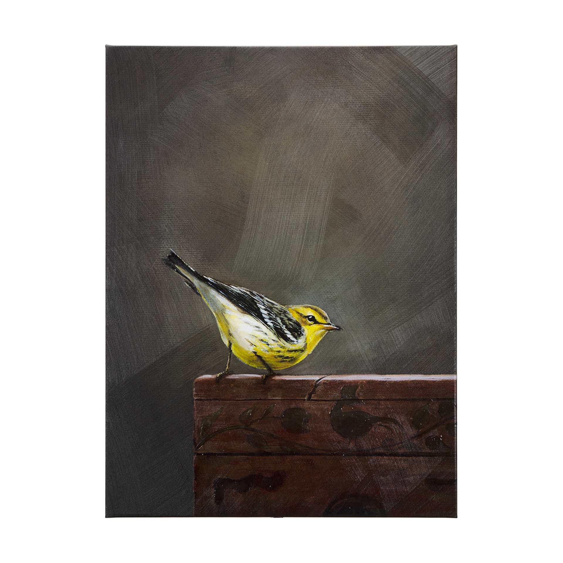 Graceful Poise III  (Bay-Breasted Warbler)(42 x 56)