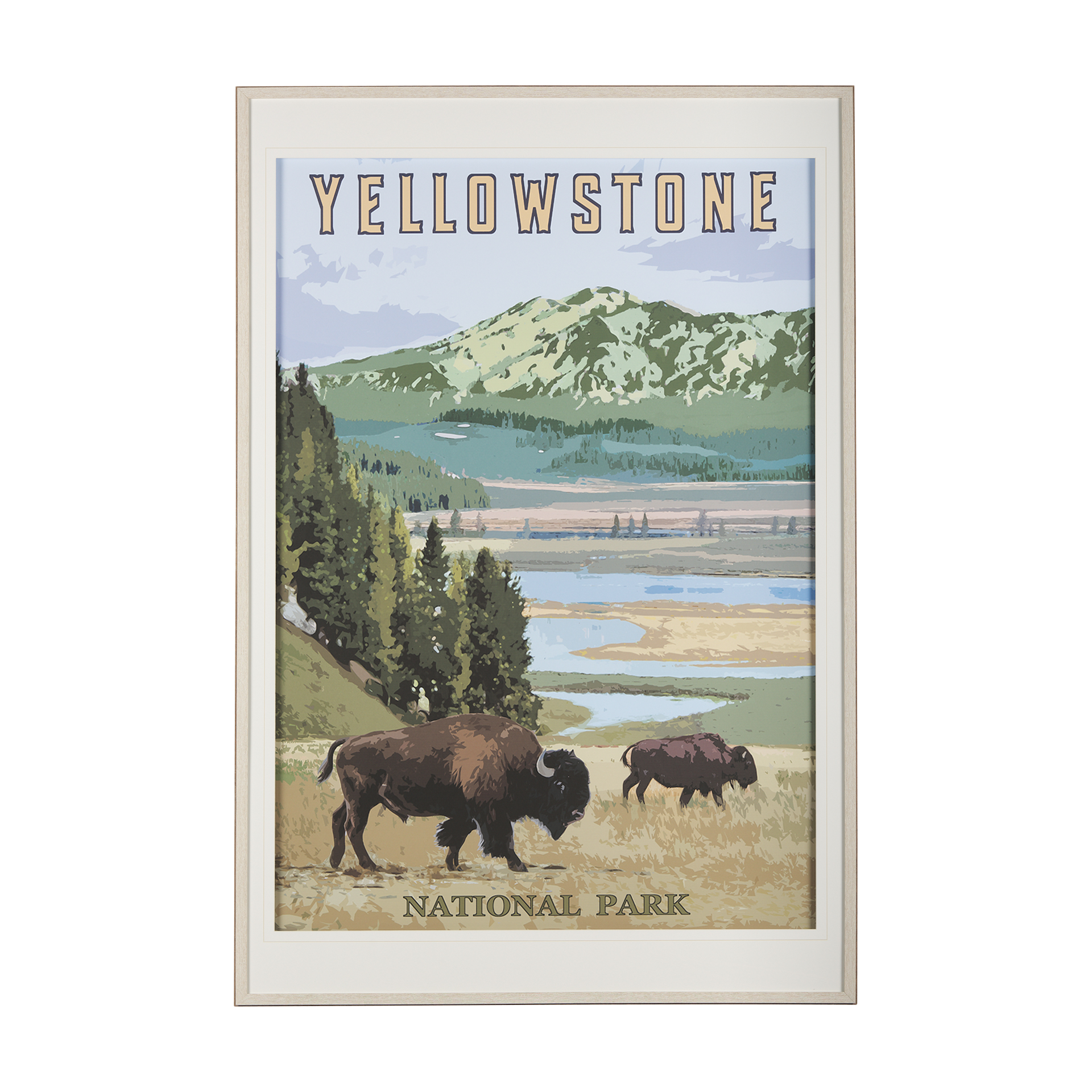 National Park - Yellowstone (41 x 61)