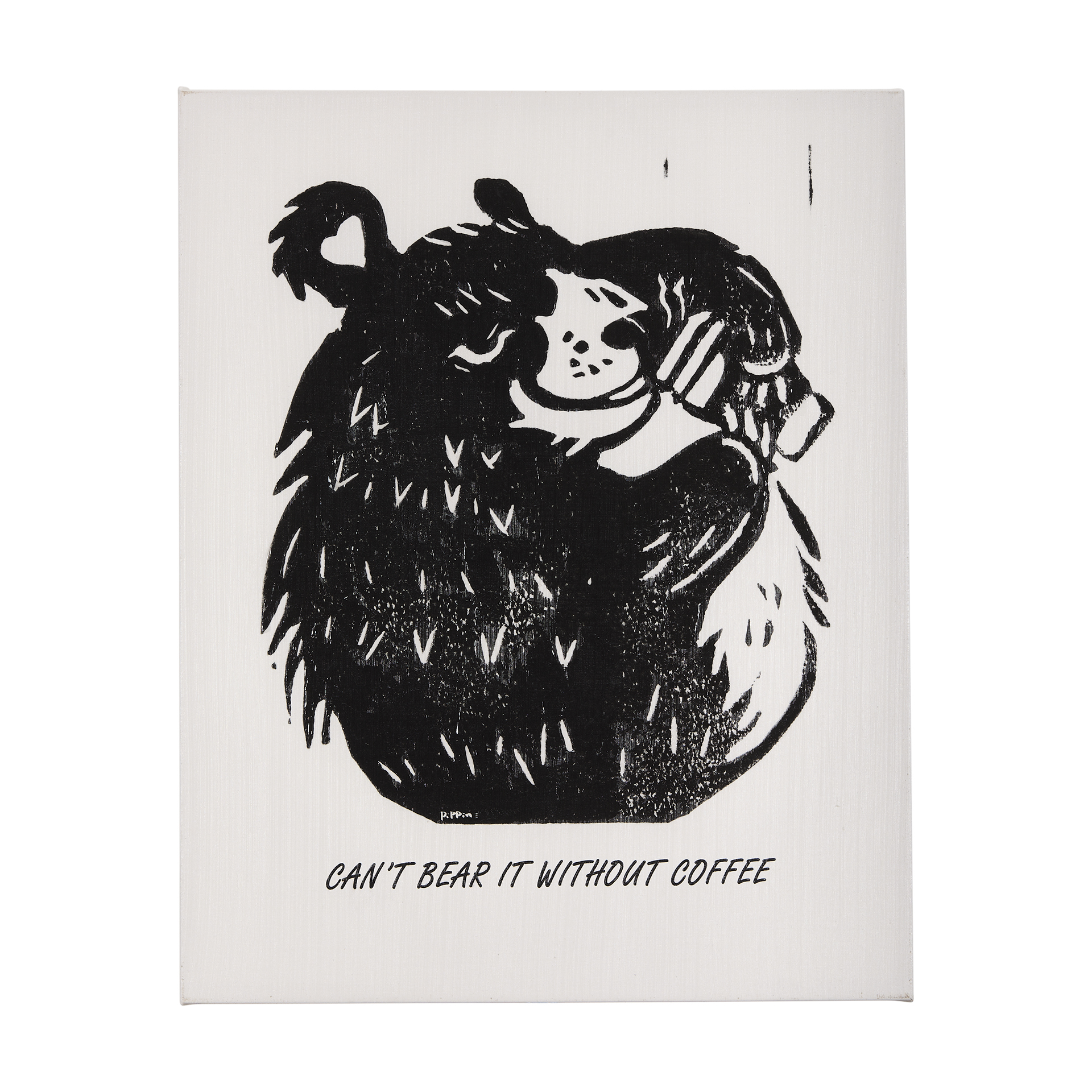 Coffee Bear (24 x 30)