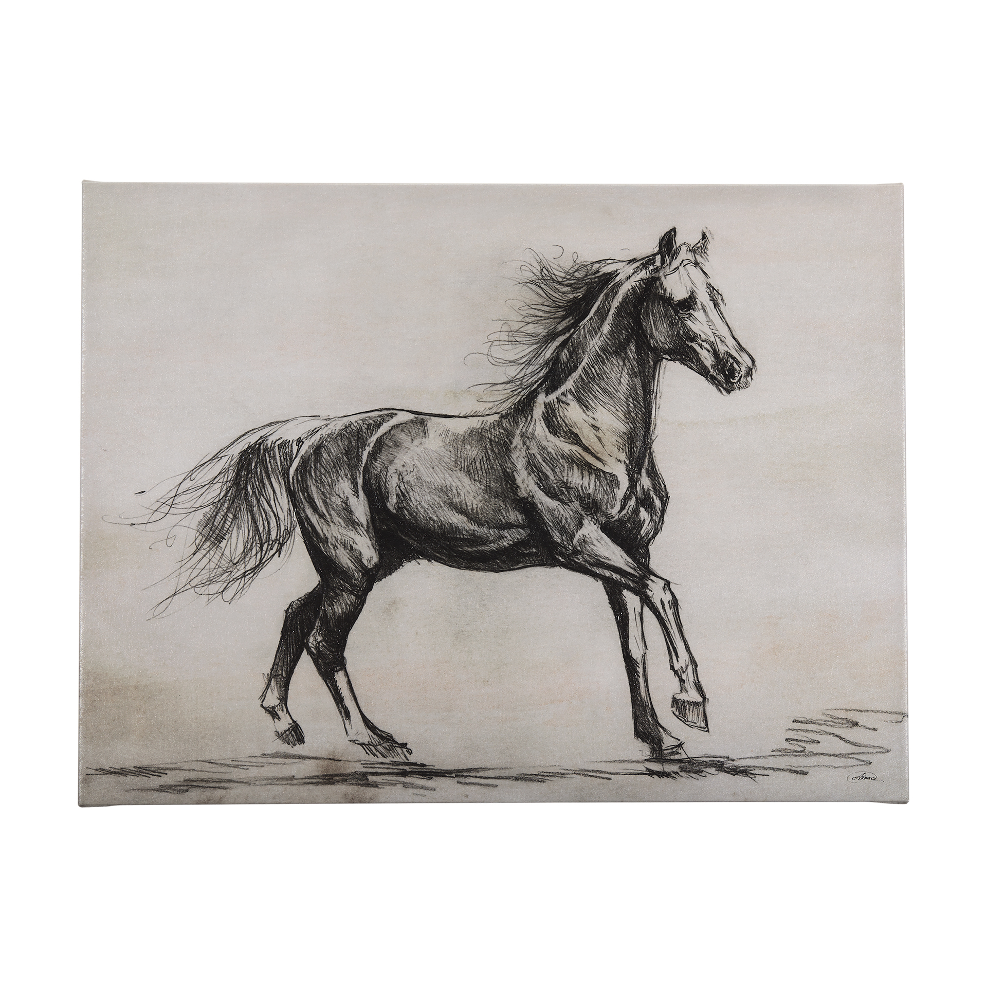 Old West Collection V ( Horse Sketch) (28 x 21)