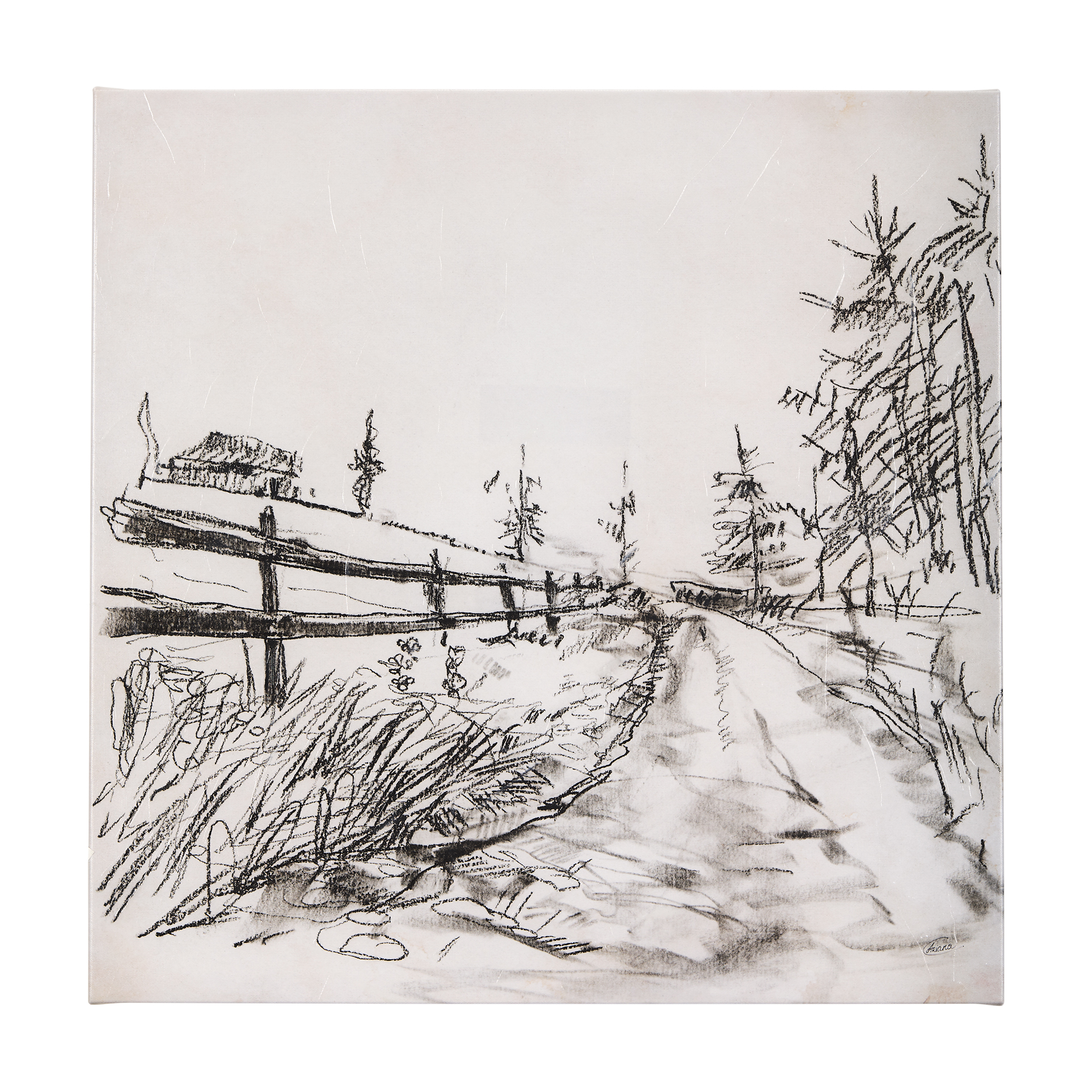 Sketch of The Country II (40 x 40)