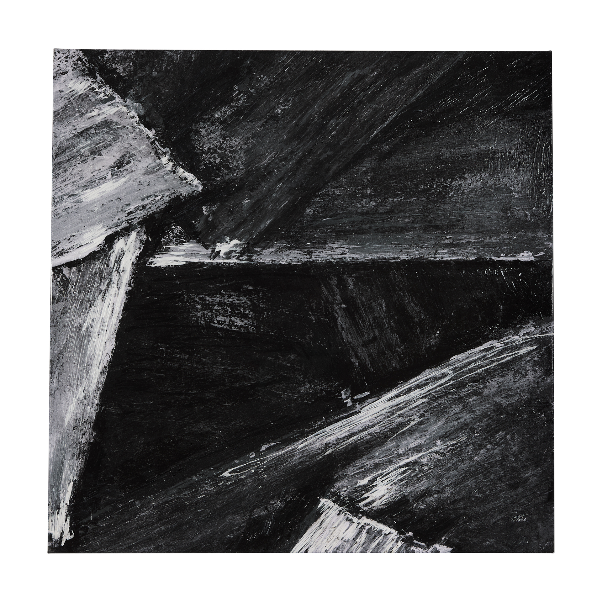 Black Composition II (30 x 30)