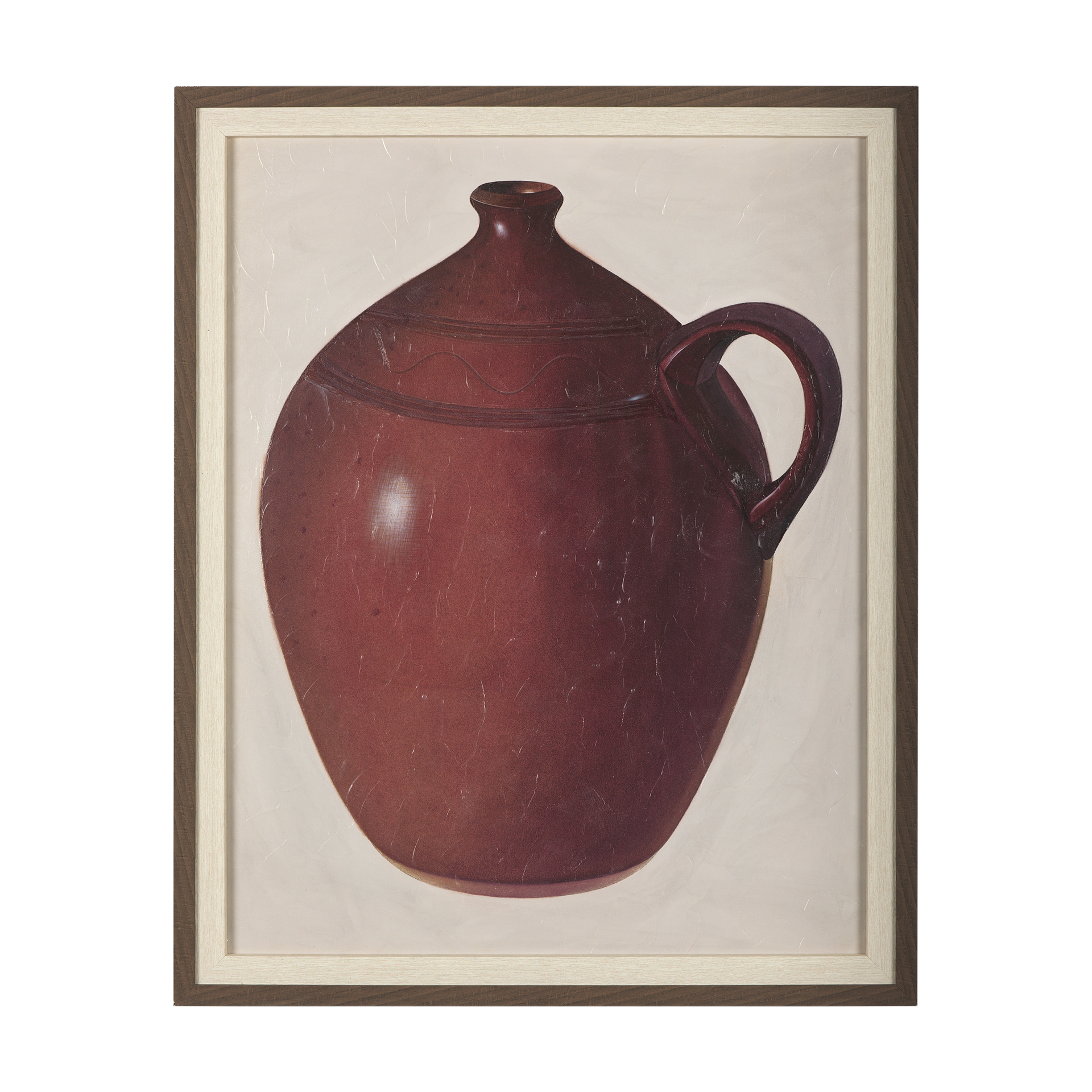 Redware Jug (34 x 42)