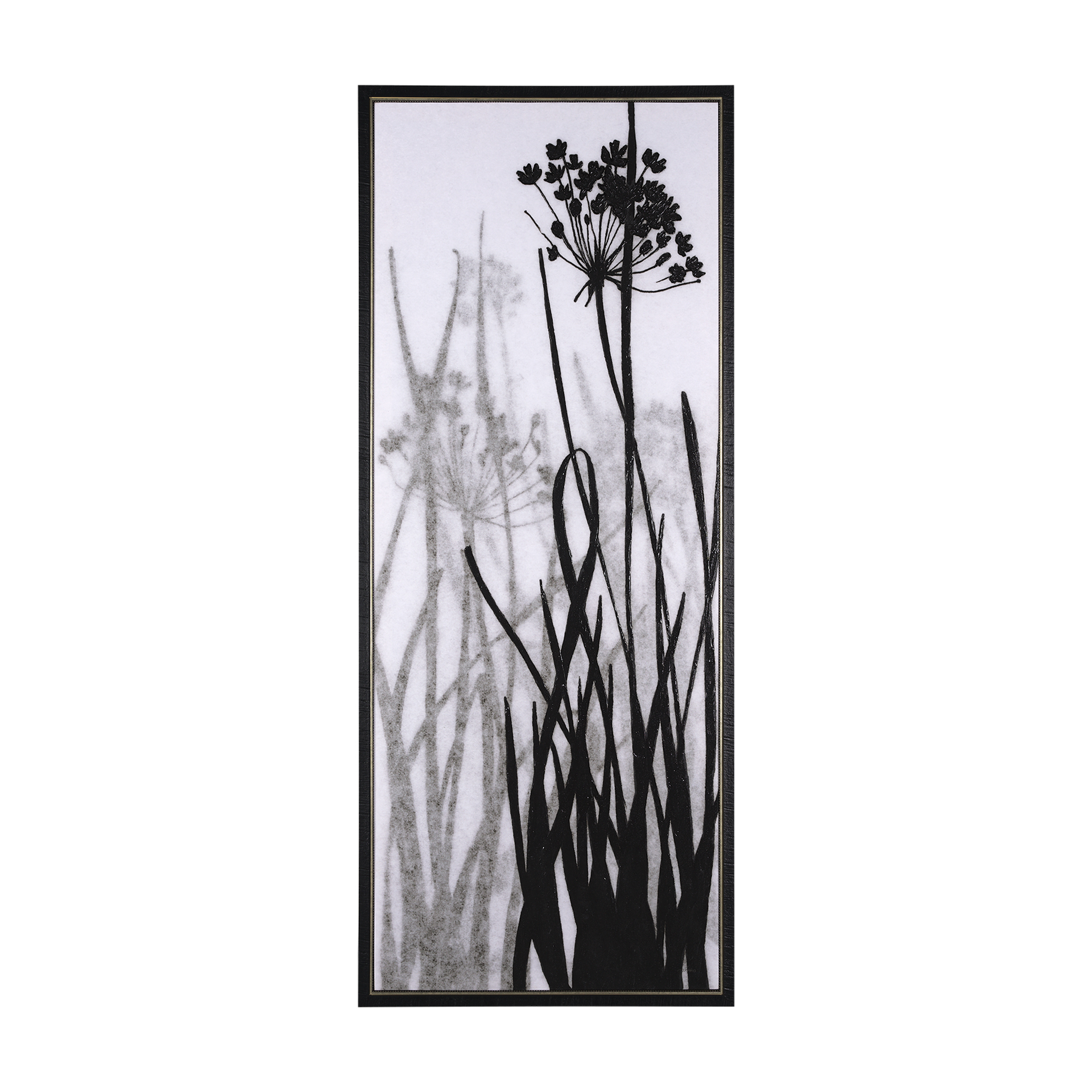 Floral Silhouette I (33 x 76)