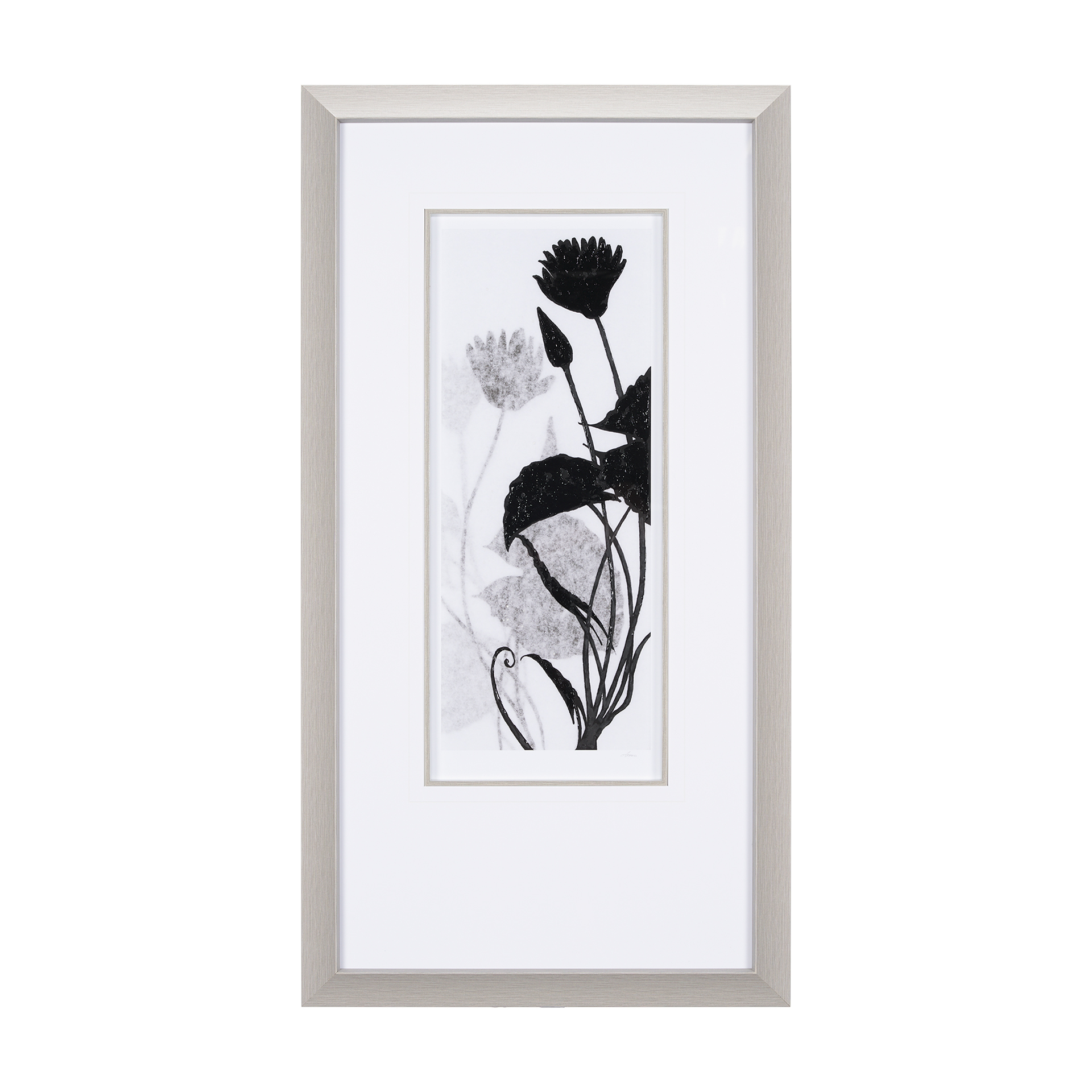 Floral Silhouette III (24 x 44)