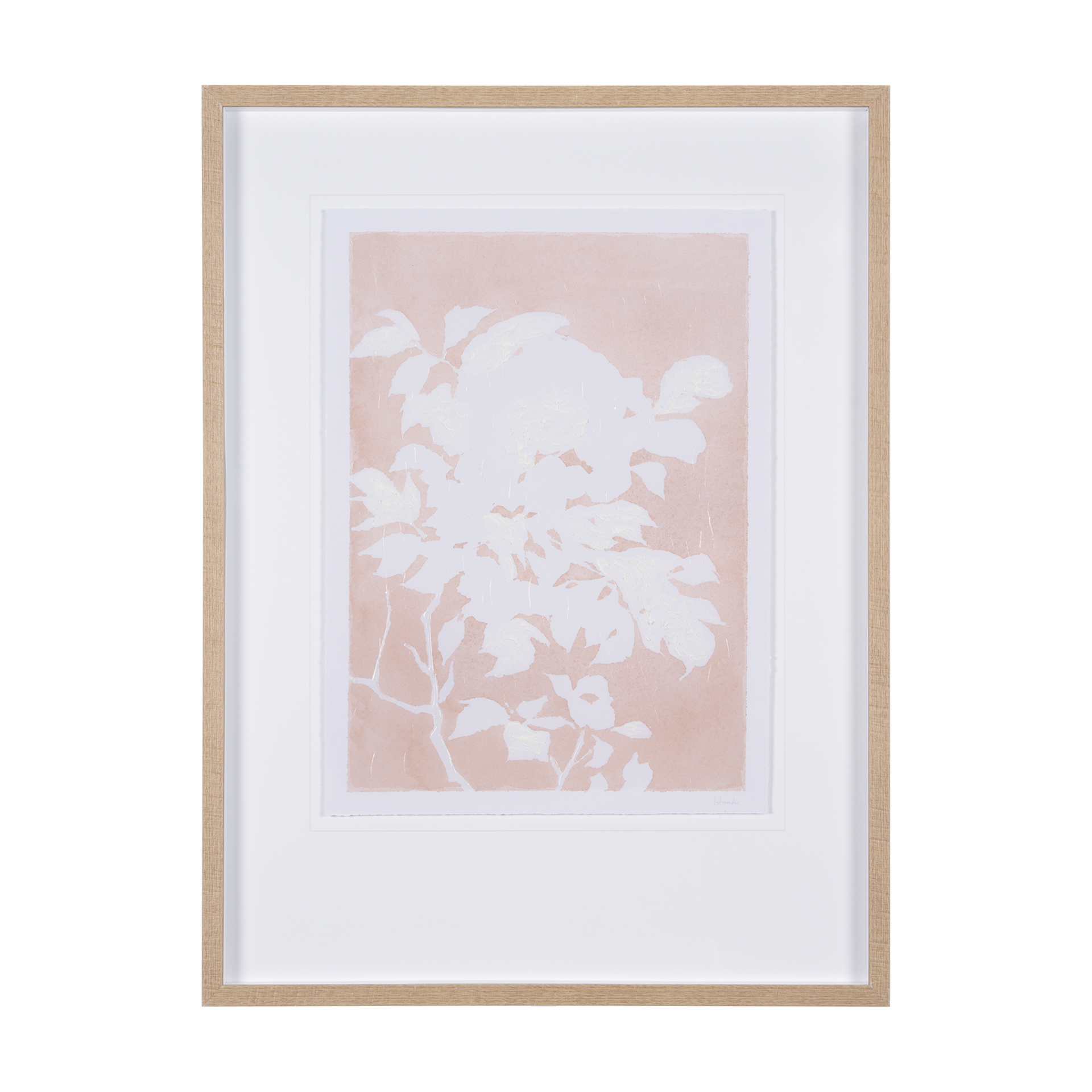 Flower Silhouette-Peony (32 x 42)