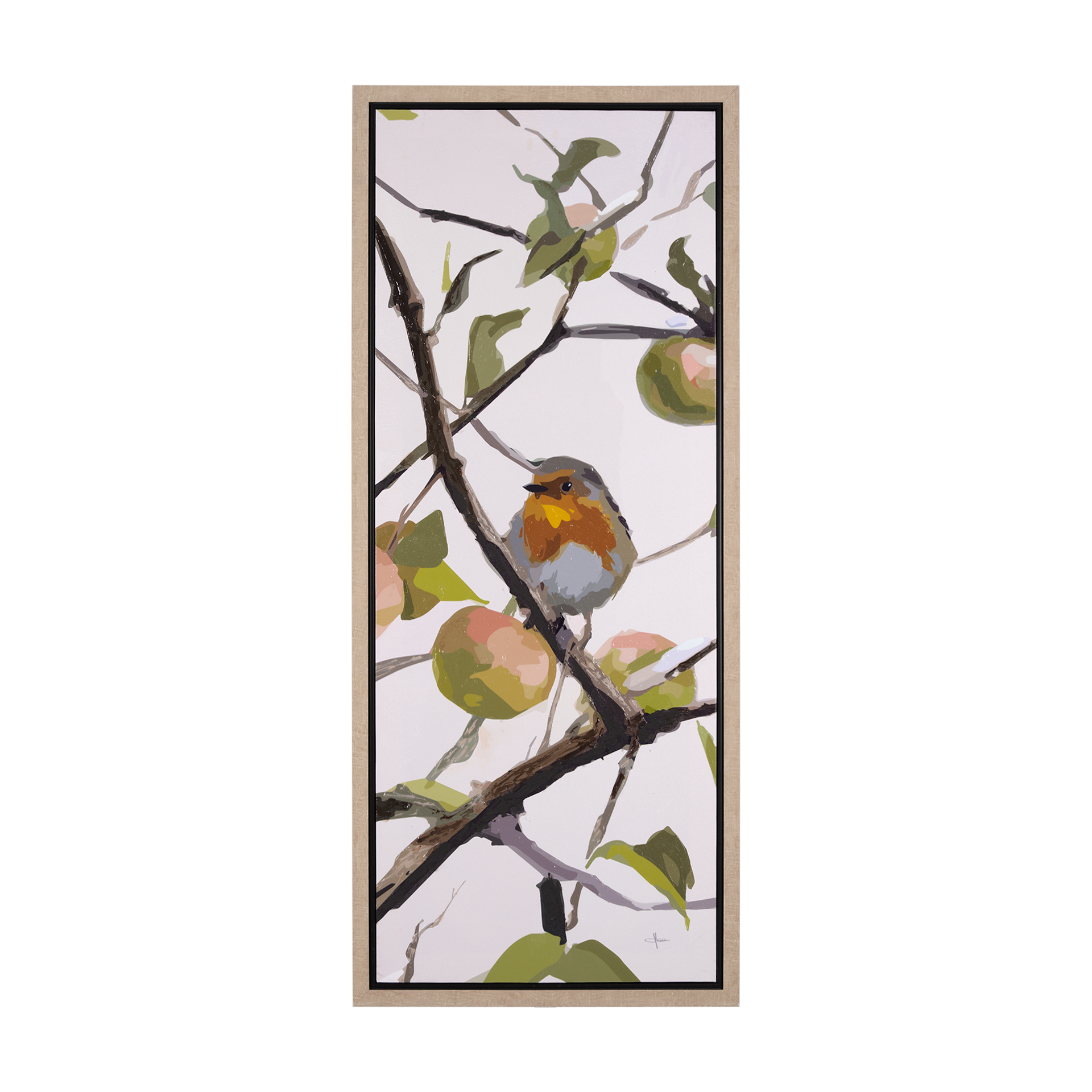 Birds & Apples I (23 x 53)