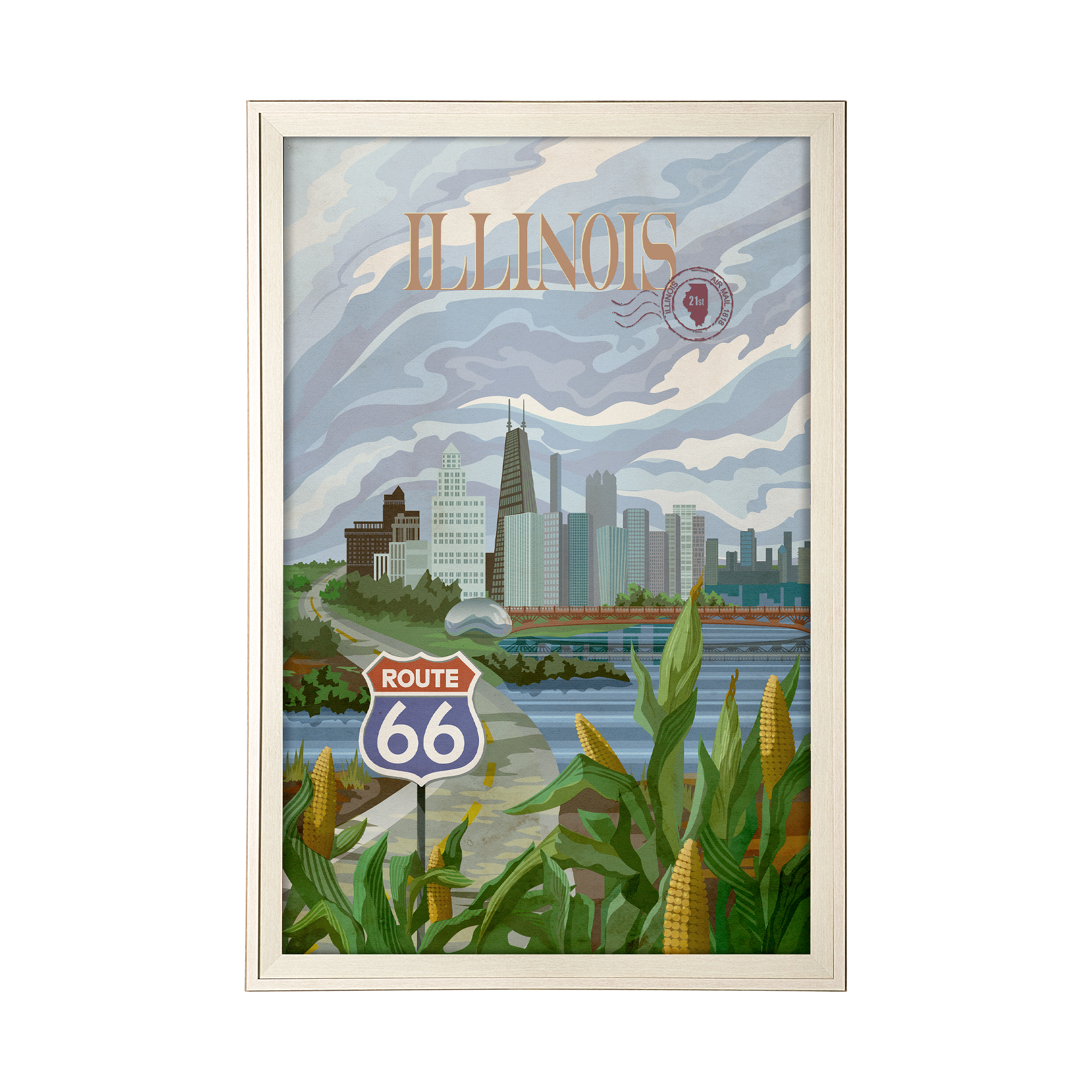 Illinois Go (XL) (42 x 62)