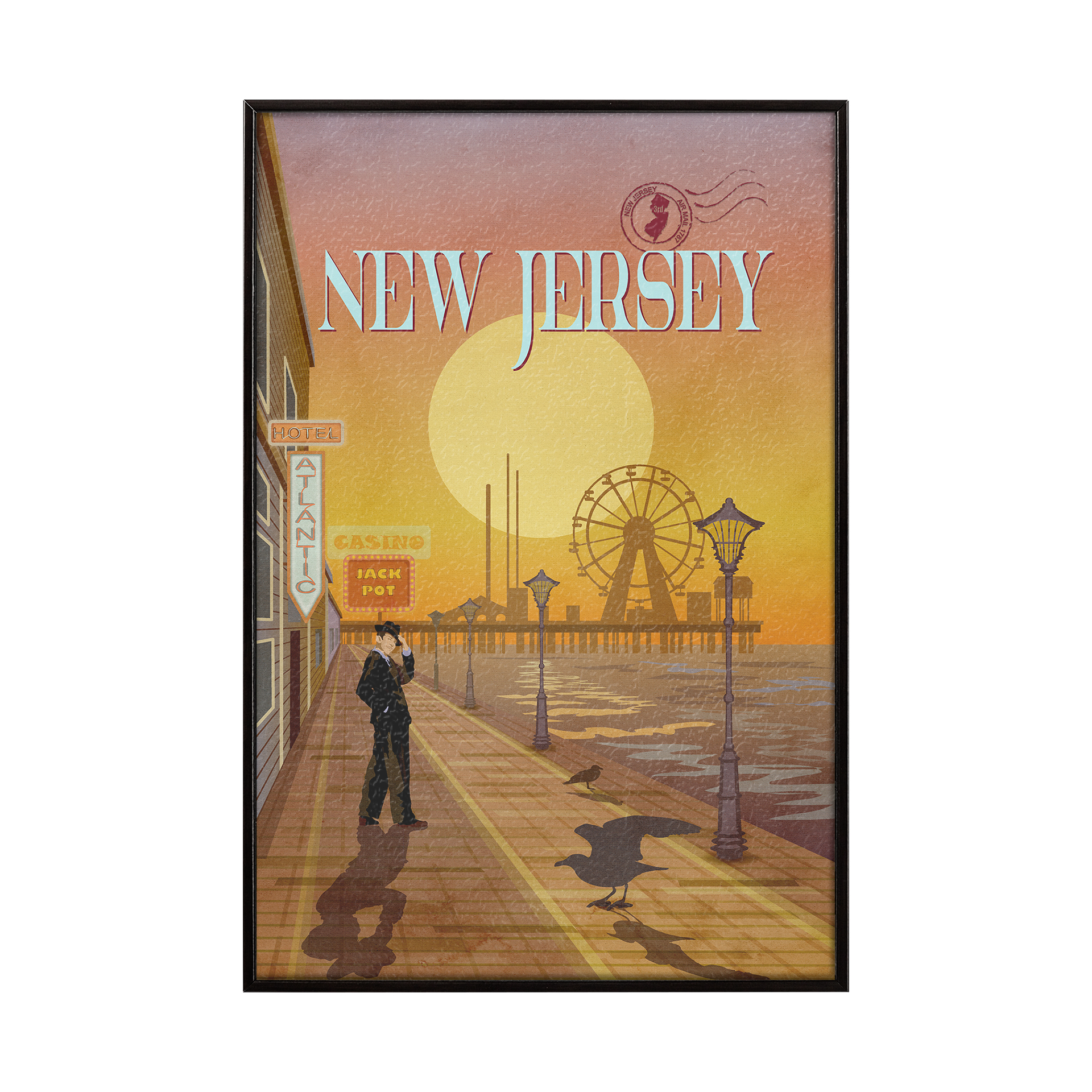 New Jersey Go (SM) (11 x 16)
