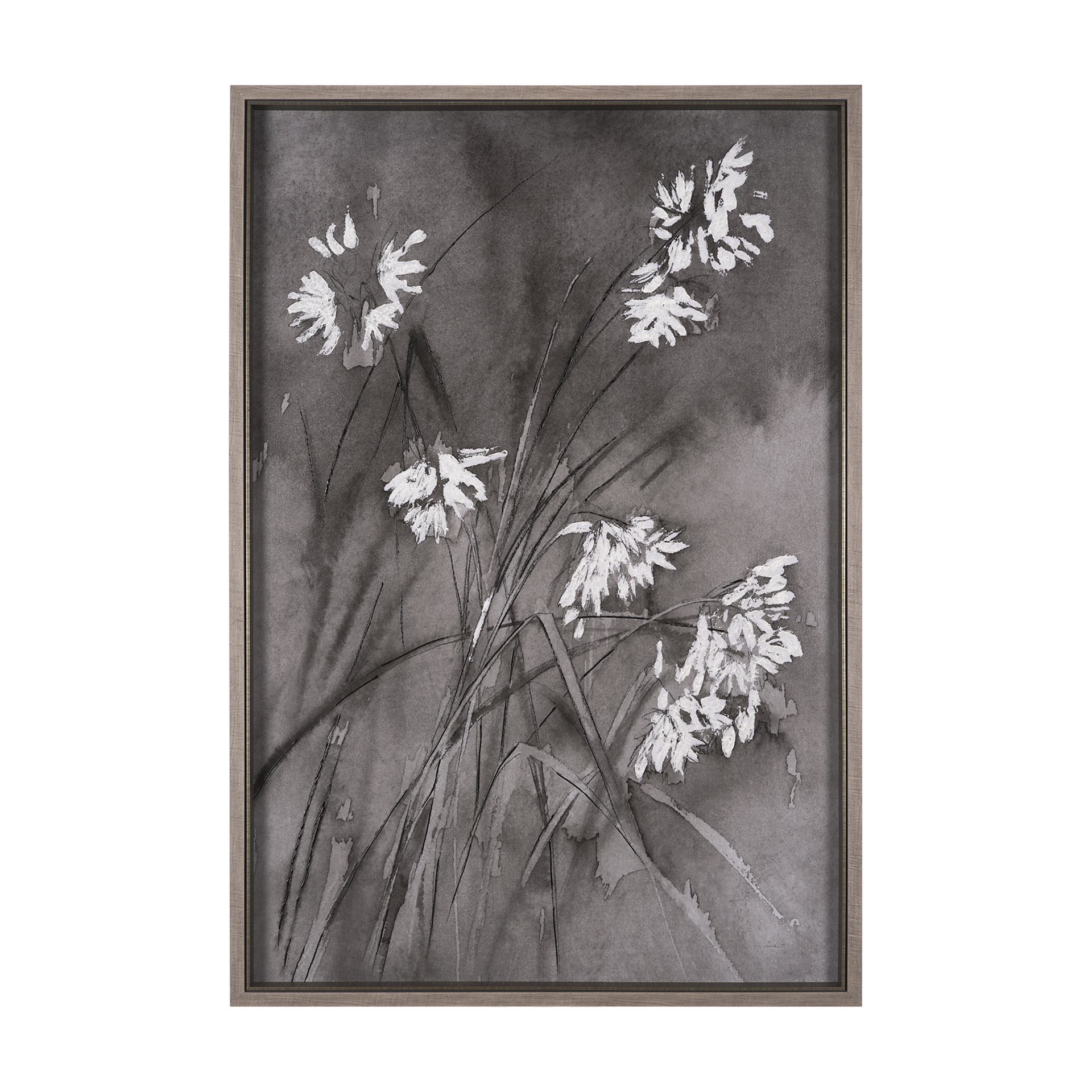 Wildflowers I Charcoal (42 x 62)