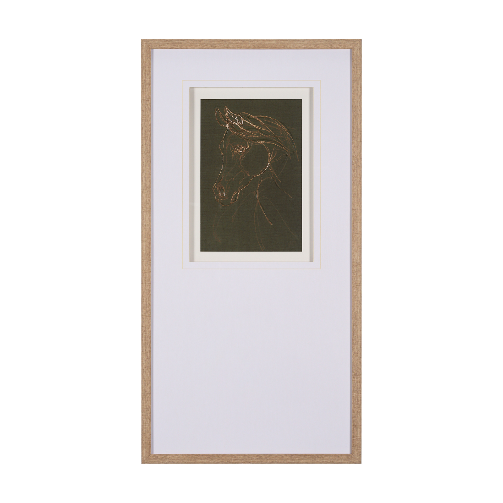 Arabian Horse III Olive (22 x 42)