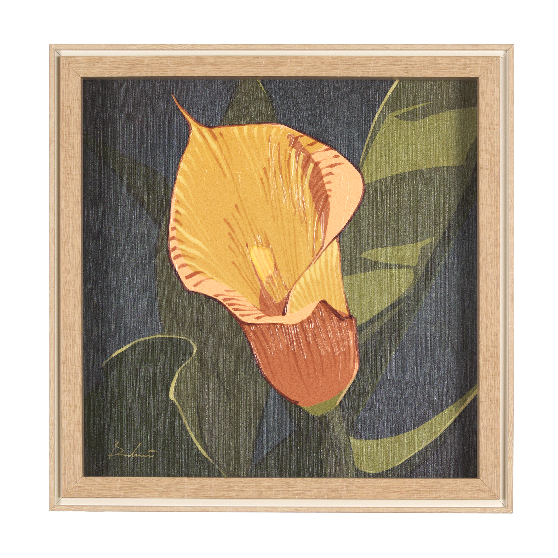 Flower Portrait VIII (Calla Lily) (22 x 22)