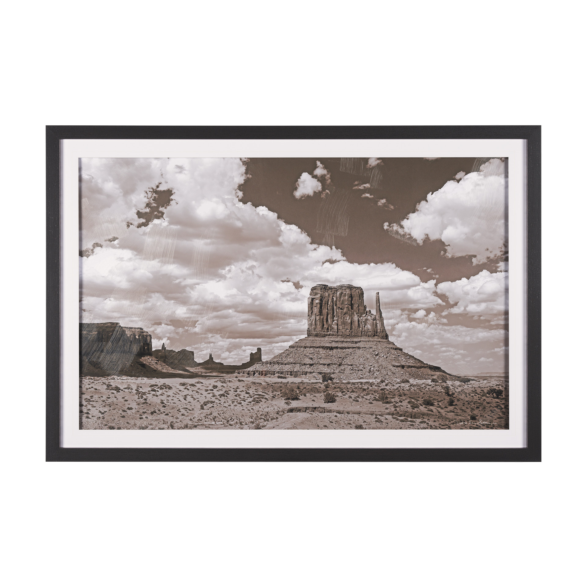 Monument Valley II Sepia (63 x 43)