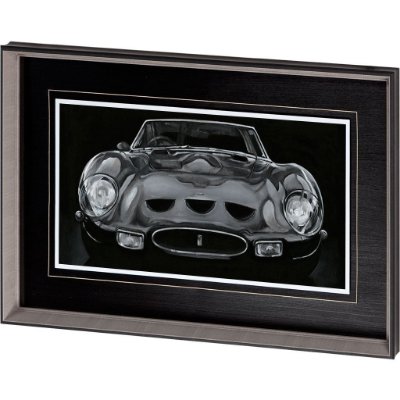 10045 - European Sports Car II by Ethan Harper a Framed Art Print Matted under Glass