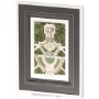 10074 - Plan De La Villa Pia by Mercana Studio a Framed Art Print Matted under Glass