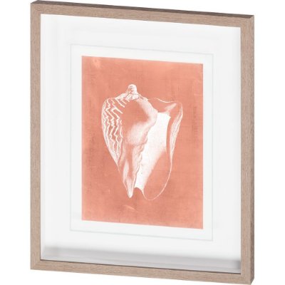10104 - Sealife on Coral I by Vision Studio a Hand Embellished Textured Framed Art Print Matted under Glass