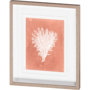 10105 - Sealife on Coral II by Vision Studio a Hand Embellished Textured Framed Art Print Matted under Glass