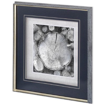 10206 - Logging Light VI by John Butler a Hand Embellished Textured Framed Photo Art Print Matted under Glas