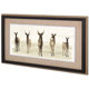 10240 - Deer Line I by Grace Popp a Framed Art Print Matted under Glass