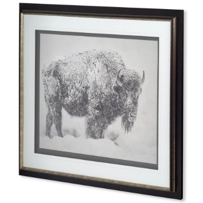 10480 - In The Storm by WINK GAINES a Hand Embellished Textured Framed Art Photograph Matted under Glass