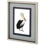 10730 - Custom Sea Bird IV by Grace Popp a Framed Art Print Matted under Glass