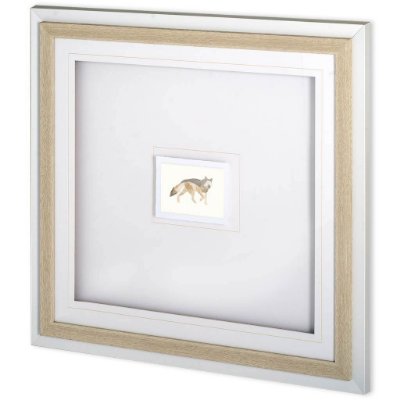 10747 - Grey Wolf by Harvey, Brenna a Framed Art Print Matted under Glass
