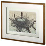 10780 - Custom Nesting IV (MC) by John Butler Hand Embellished Textured Framed Art Print Matted under Glass