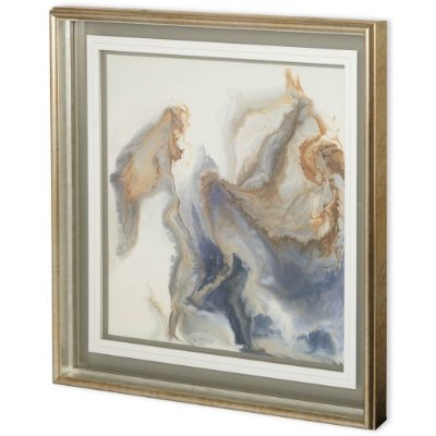 10811 - APPROACHING by Corrie Lavelle a Framed Art Print Matted under Glass
