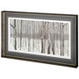 10849 - Woods in Winter by Kathrine Lovell a Framed Art Print Matted under Glass