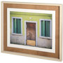 10903 - Untitled by Nancy Crowell a Hand Embellished Textured Framed Photo Art Print Matted under Glass