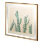 10914 - Cactus Maze I by PanPan a Framed Art Print Matted under Glass