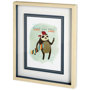 11031 - Hipster Sloth I by June Erica Vess a Framed Art Print Matted under Glass