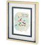 11033 - Llama Squad I by June Erica Vess a Framed Art Print Matted under Glass