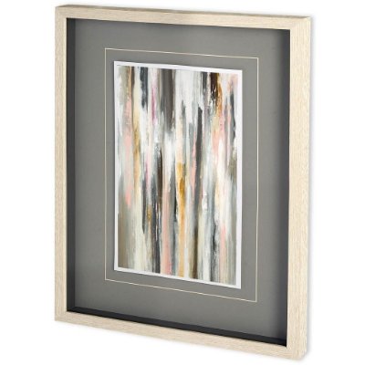 11118 - Color Ripple II by Lisa Ridgers a Framed Art Print Matted under Glass