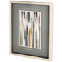 11118 - Color Ripple II by Lisa Ridgers a Framed Art Print Matted under Glass