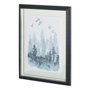 11134 - Sierra Vista I by Naomi McCavitt a Hand Embellished Textured Framed Art Print Matted under Glass