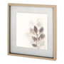 11137 - Seed Pod II by June  Vess a Hand Embellished Textured Framed Art Print Matted under Glass