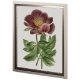 11235 - Custom Floral Gems II by Ferdos Maleki Hand Embellished Textured Framed Art Print Matted under Glass